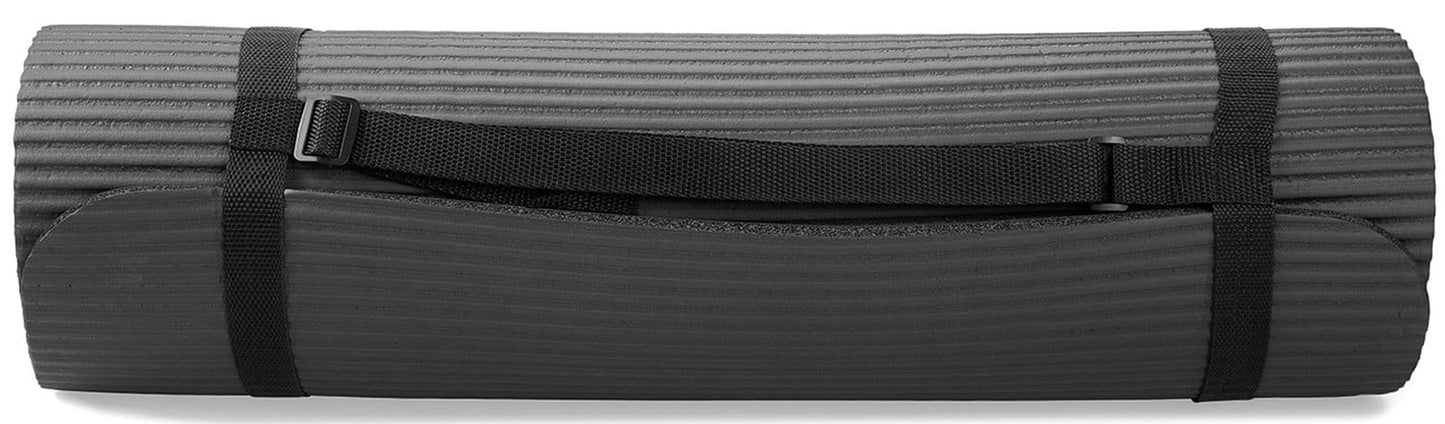 7-Piece Set - Include 1/2" Thick Yoga Mat with Carrying Strap, 2 Yoga Blocks, Yoga Mat Towel, Yoga Hand Towel, Yoga Strap and Yoga Knee Pad