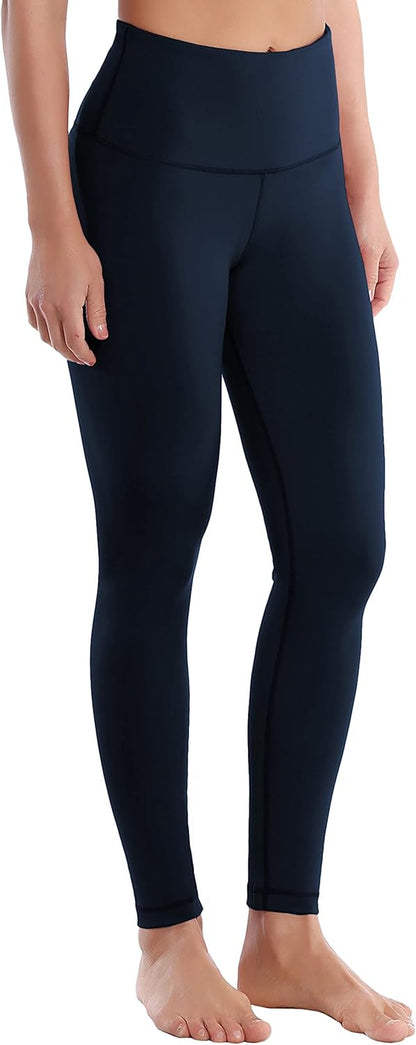 25"/26"/27"/28" Basic/Super High Waist/Embossed Pattern Yoga Pants Running Workout Leggings Tummy Control
