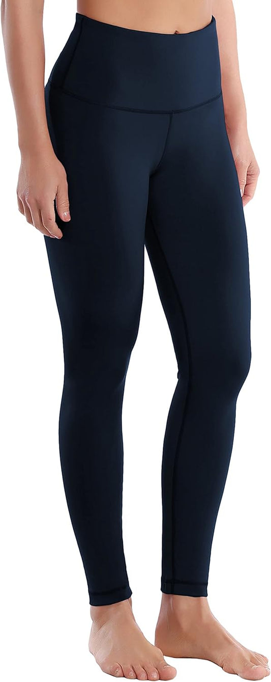 25"/26"/27"/28" Basic/Super High Waist/Embossed Pattern Yoga Pants Running Workout Leggings Tummy Control